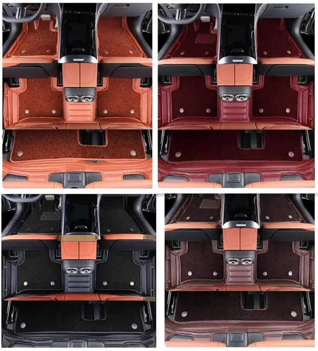 

Коврики высшего качества, специальные автомобильные коврики на заказ для Lexus LX 700h, 7 мест, 2025 водонепроницаемые двухслойные ковры для LX700h 2025