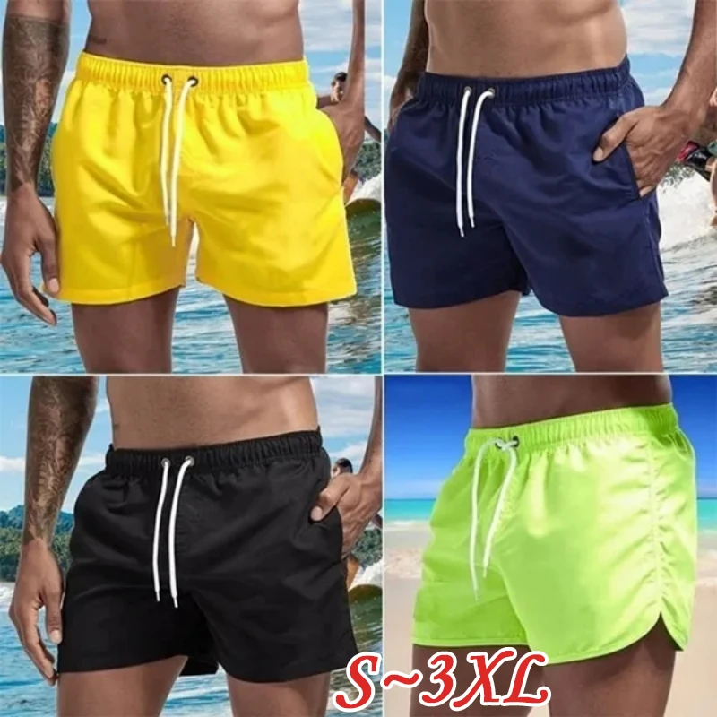 

Мужские быстросохнущие шорты, купальник, пляжные шорты, шорты для плавания, пляжные шорты, шорты, летние спортивные шорты, 2024