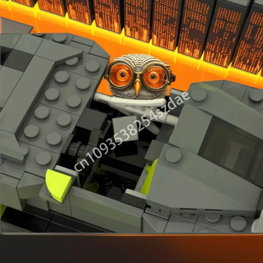 

309 шт. MOC 2024 Astons Martines Vantage GT3 City Champions супер автомобиль строительные блоки пластиковая рождественская игрушка в подарок