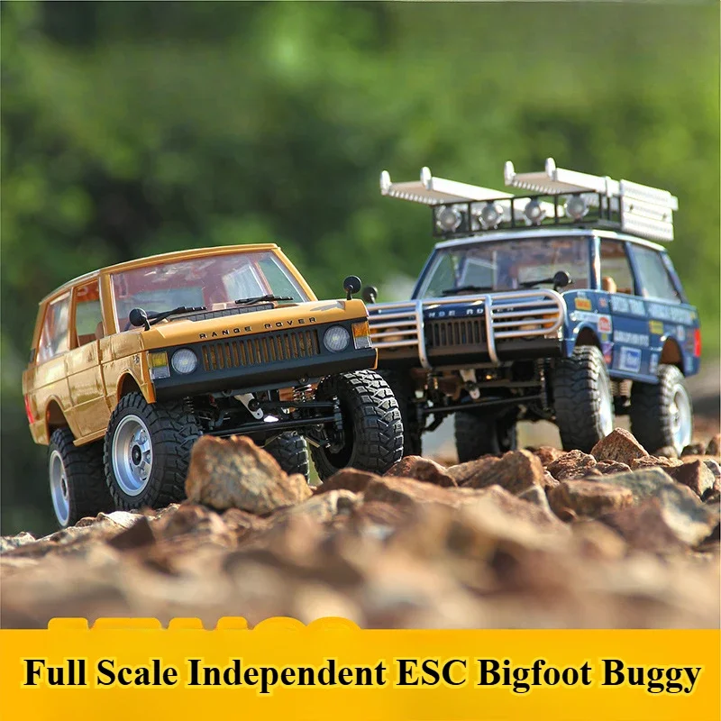 4WD Full Scale Independent ESC Big Foot Off-road Climbing Car RC Remote Control Car Toys Independent Motor/receiver Splash-proof