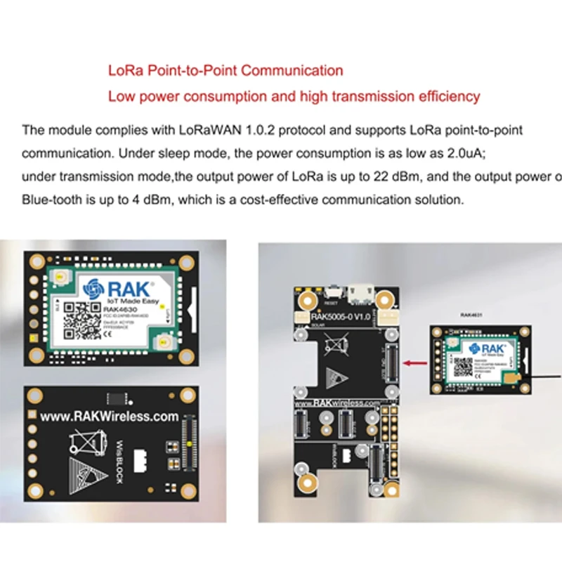 Heltec LoRa SX1262 LPWAN Node Development Board RAK19007 Base Board 5dBi Antenna Wireless Transceiver Kit for Arduino