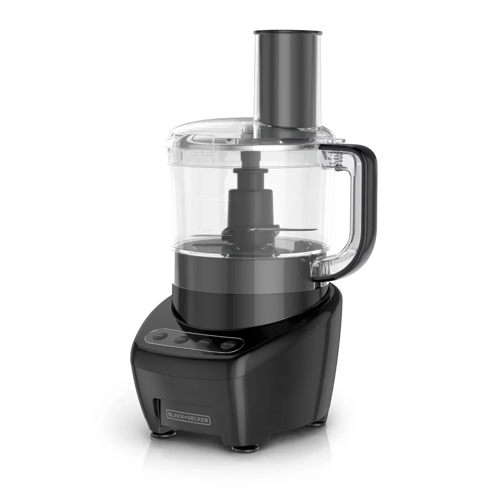 Easy Assembly 8-Cup Food Processor, Black, FP4200B Multi Processador De Alimento