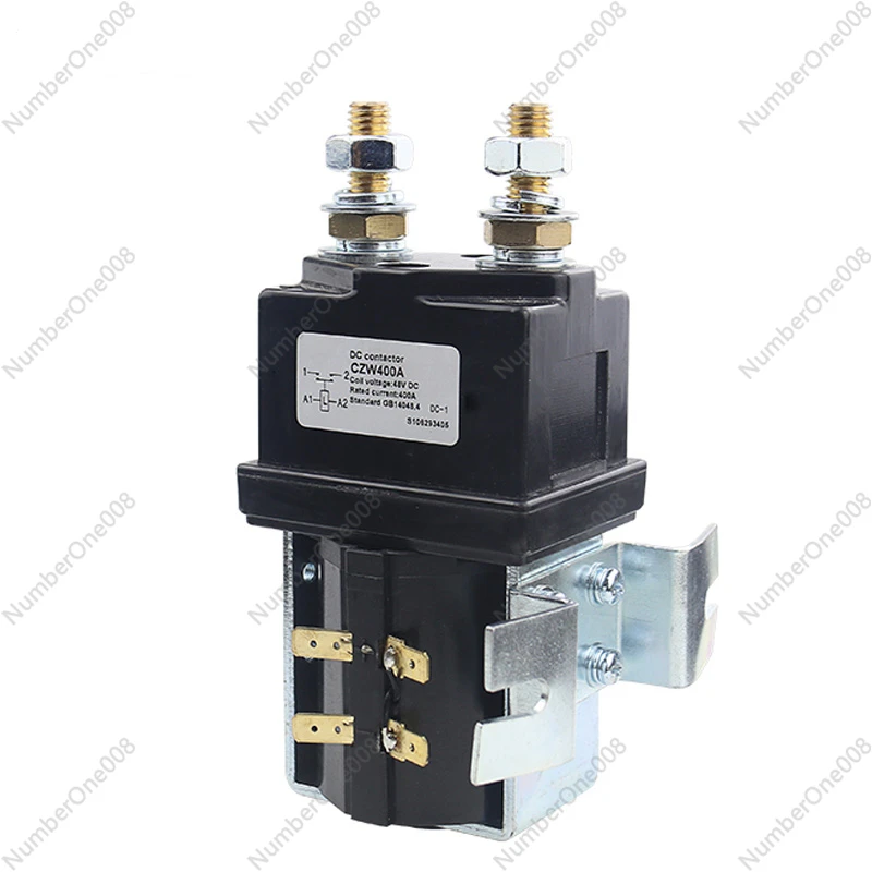 SW200 400A DC Contactor Normally Open 12V 24V 36V 48V 60V 72V DC Contactor CZW400A For Forklift Handling Wehicle Car Winch