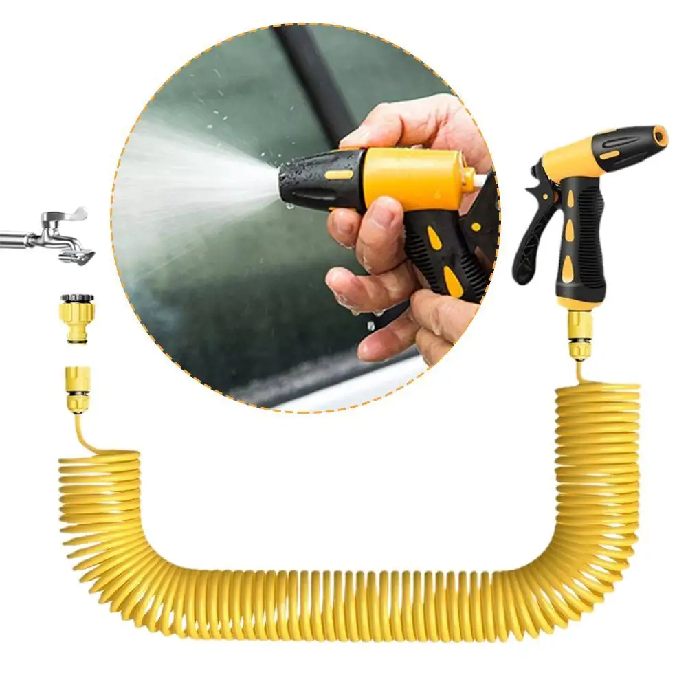 

10-20 Metre Telescopic High Pressure Nozzle Hose Car Wash Tool Kit Extension Hose High Pressure Washer Hose