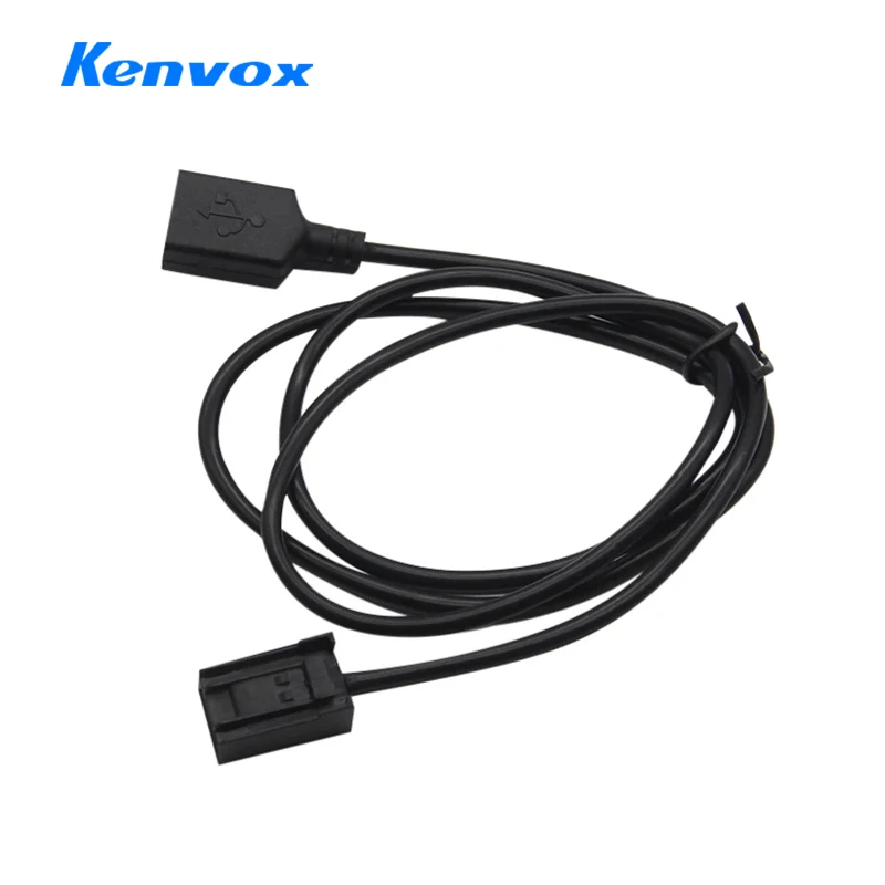 Car USB AUX Cable Adapter Audio Media Music Interface for Honda Accord Mitsubishi Outlander ASX 2009 Onwards Car AUX Cable 100CM