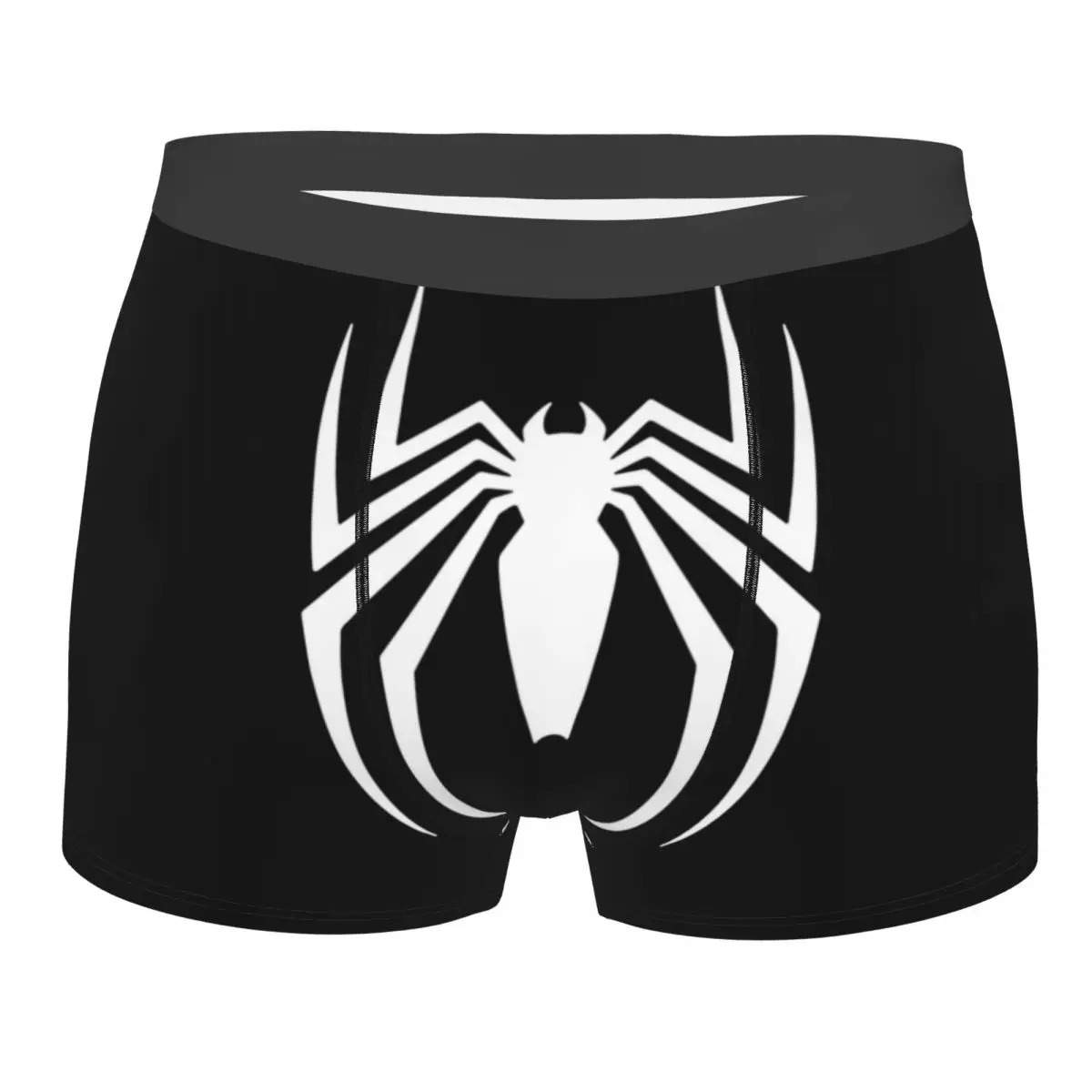 Custom Spider Boxer Shorts For Men 3D Print Underwear Panties Briefs Soft Underpants