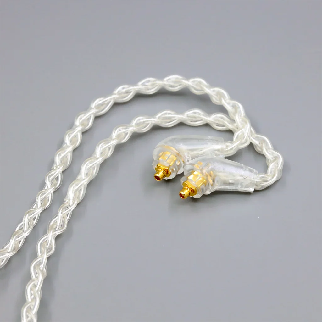 LN008399 8-ядерный 99% 7n чистый серебристый палладиевый кабель для наушников Sony XBA-H2 XBA-H3 xba-A3