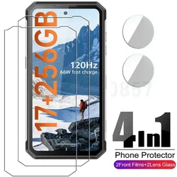 4 in 1 Protective Glass For OUKITEL WP21  Tempered Glass For OUKITEL WP21  Lens Glass Film Protector