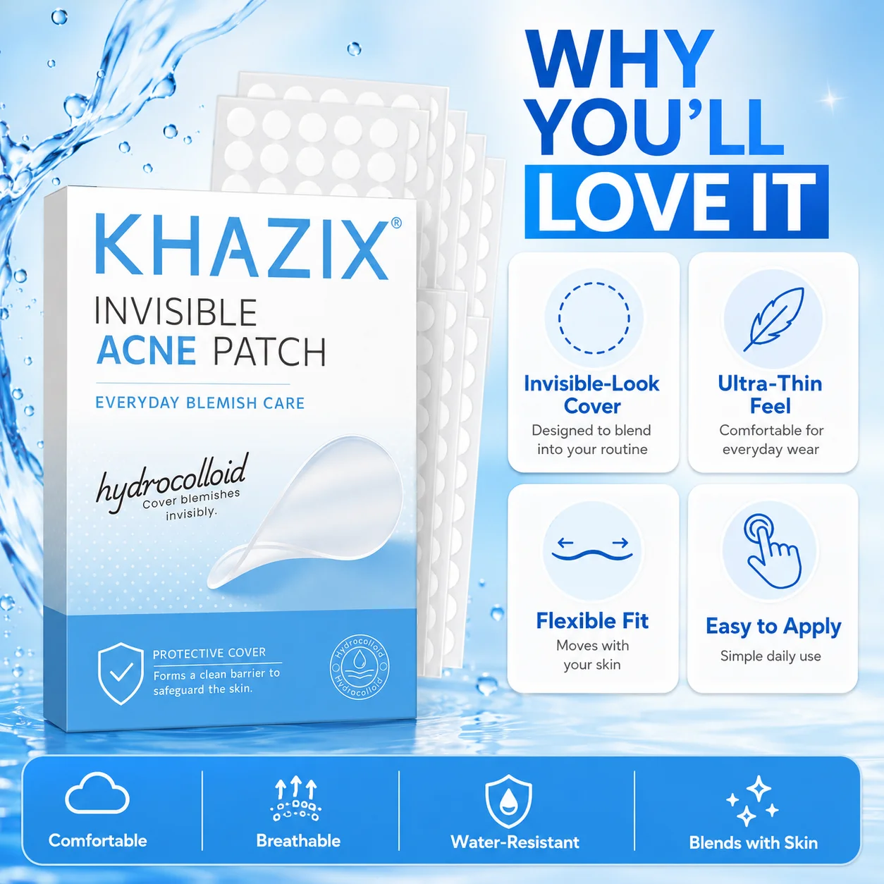 Гидроколлоидные пластыри от пр – обзор и цена Hydrocolloid Acne Patch