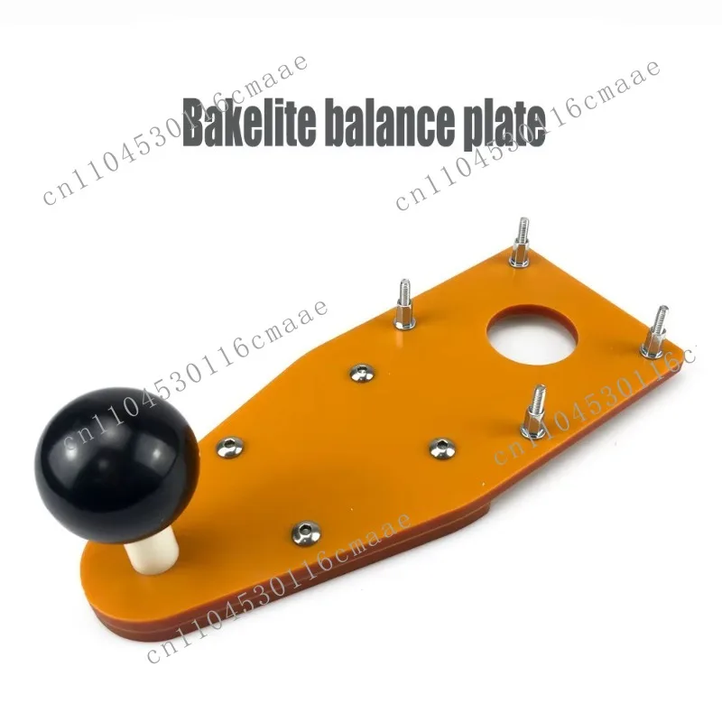 Trimming machine balance plate flip plate small workpiece  baseplate slot chamfering woodworking milling triangle plate MJ-D