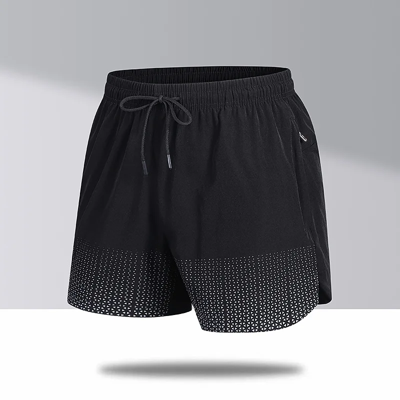 

Men's casual sports shorts breathable thin track and field quick drying hiking fitness running cycling men's marathon shorts