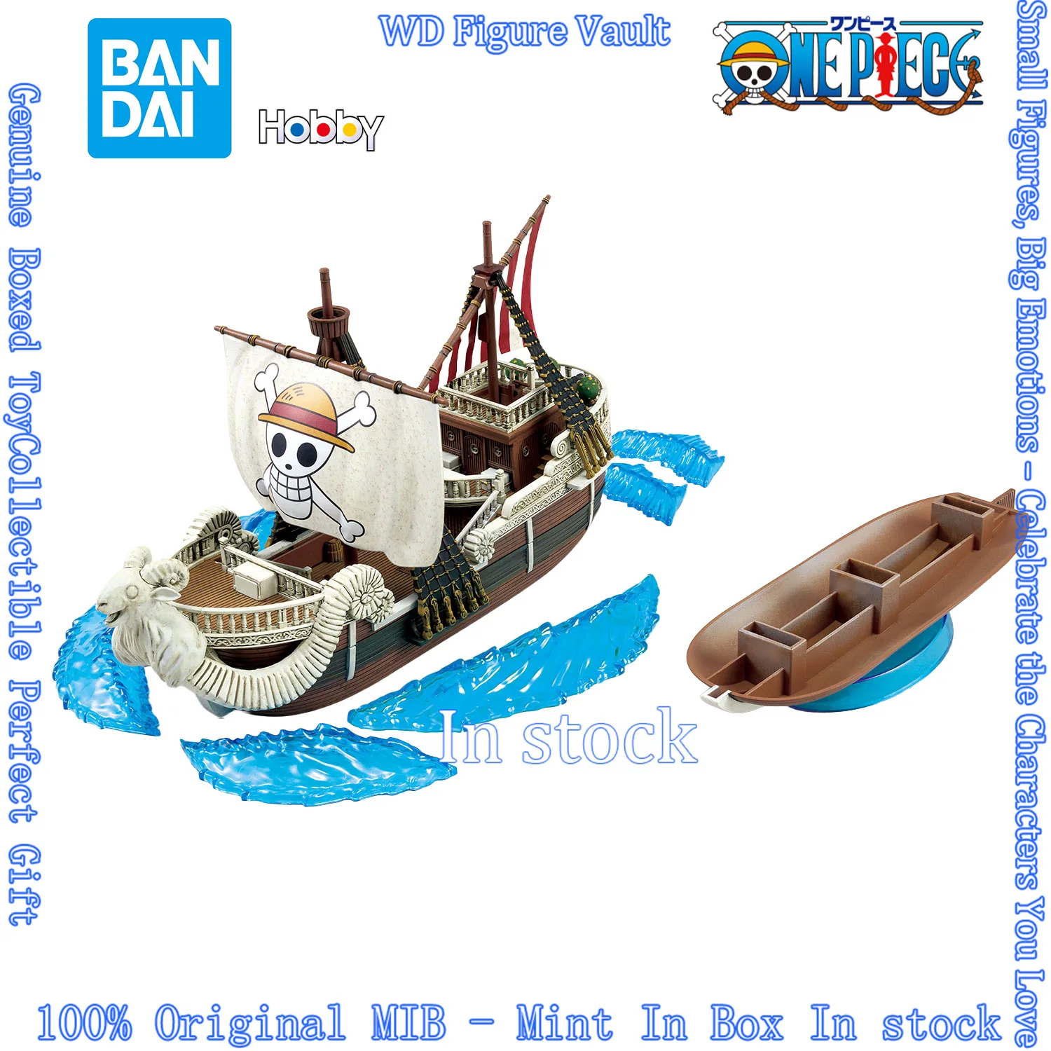En Stock: Kit de Modelo Plástico de la Nave Going Merry de la Serie de Netflix ONE PIECE, Colección Bandai Grand Ship