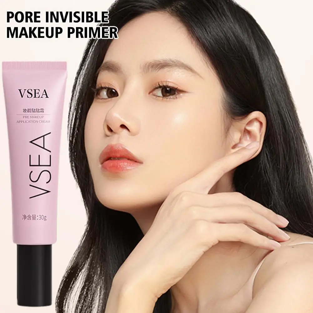 Pre-makeup Primer Lightweight Breathable Natural Concealer Eraser Pre-makeup Foundation Pore Primer Non-greasy Pore Eraser K6a8