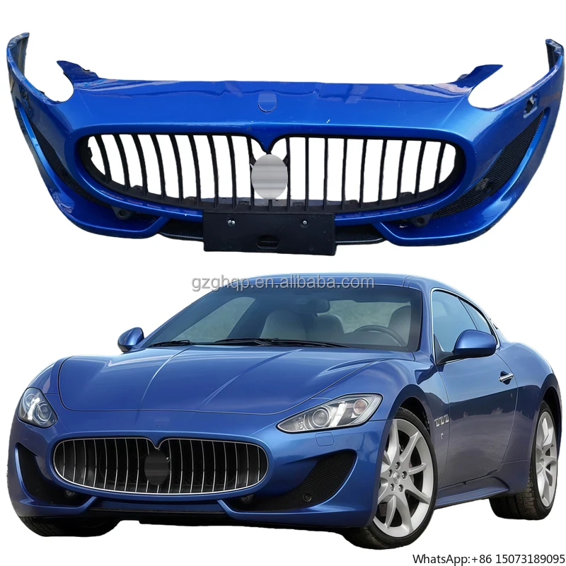 

Original High Quality Car Front and Rear Bumper Grille Lip for Granturismo MC GT GTS Blue Bumper Body Kit 2013-2015