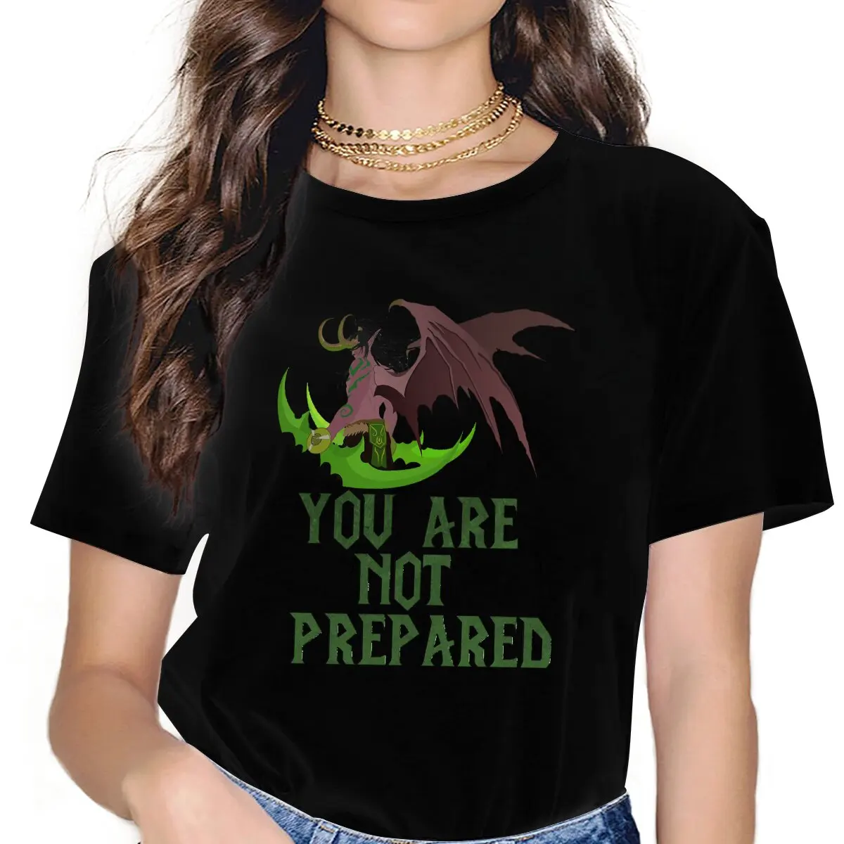 Por que escolher a camiseta Illidan Stormrage da World of Warcraft para o seu estilo casual