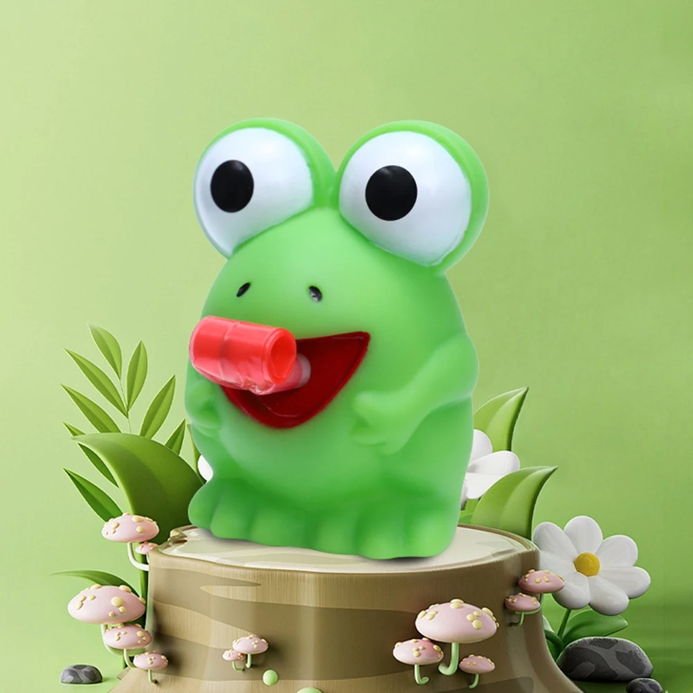 BESTWISH – jouets à pincer la langue collante de grenouille, jouets sensoriels amusants anti-Stress, cadeaux de fête scolaire pour garçons et filles, jouets grenouille