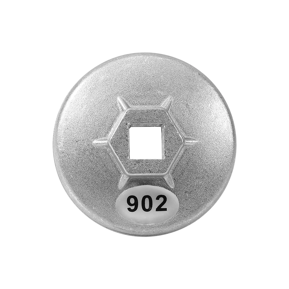 1PC 67mm 14 Fluit Aluminium Oliefiltersleutel Socket Cartridge Filter Cap Remover Tool voor Auto