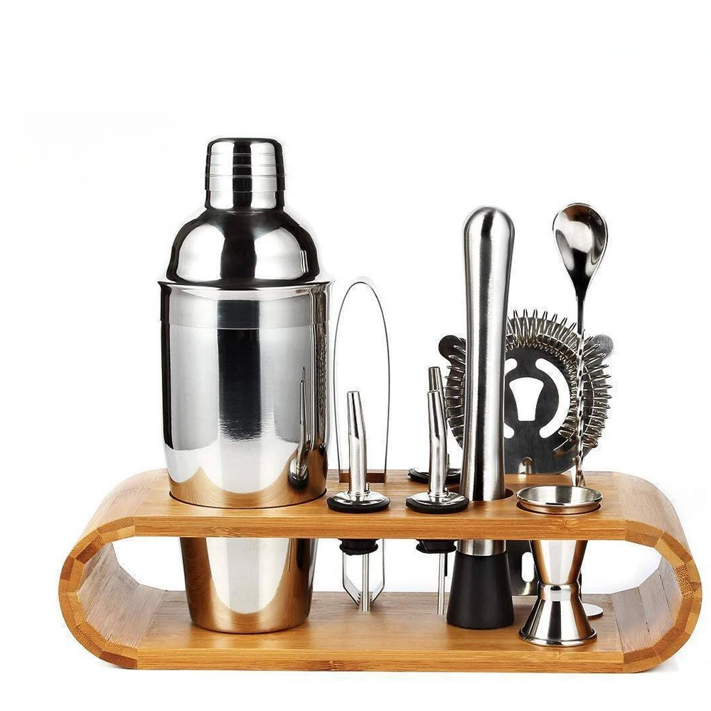 

26 Years Old New Bartending Set Bar Stainless Steel Hand Crank Snow Jug Cocktail Shaker Set