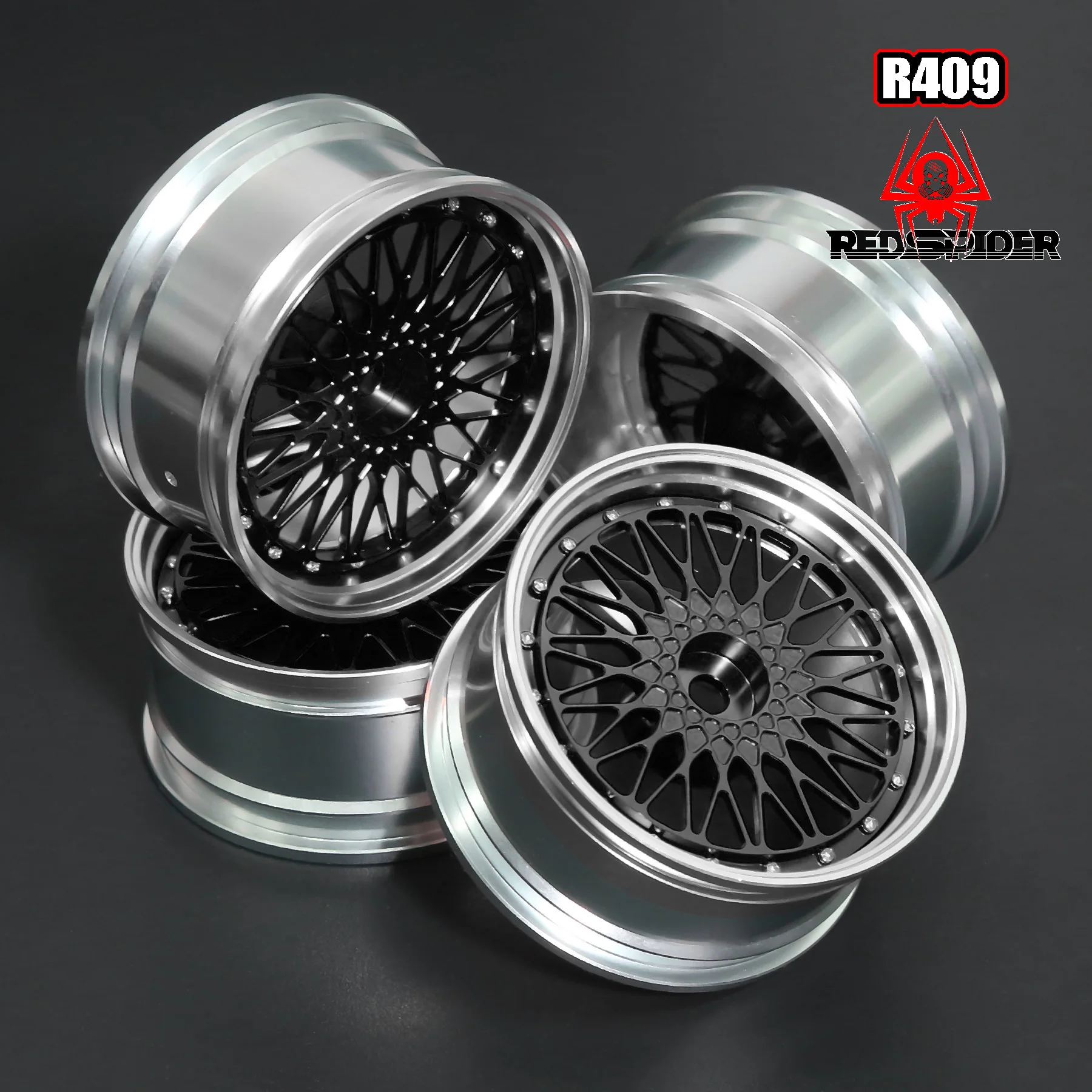 Opony i felgi metalowe do modeli RC 1/10, piasta 12mm Hex, do samochodów RC 1:10 On Road, Tamiya TT01 TT02 XV01 XV02 PTG-2 HSP HPI Kyosho