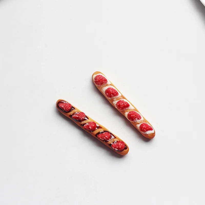 1:12 Simulazione Frutta francese Pane Baguette Pane francese Casa delle bambole Puntelli per fotografia Modello in miniatura Giocattoli Accessori per casa delle bambole