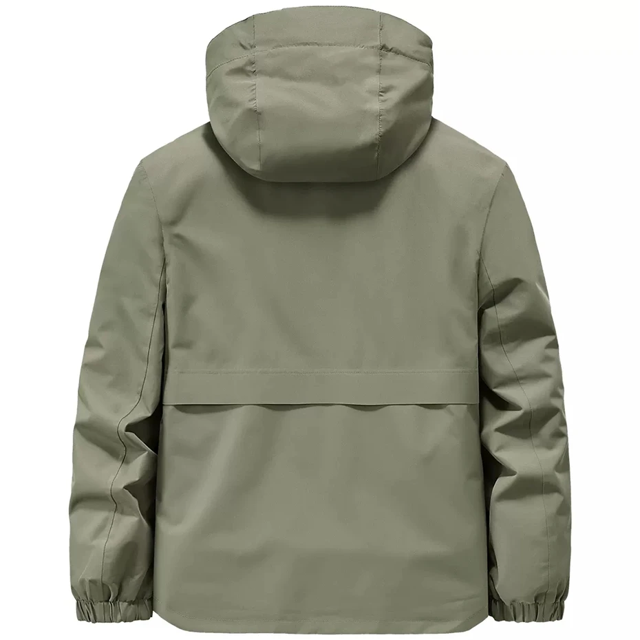 Waterproof Ski Jacket Men Winter Thick Jackets Coats Detachable Inside Techwear Cargo Jacket Male Plus Size 5XL Coat Hooded