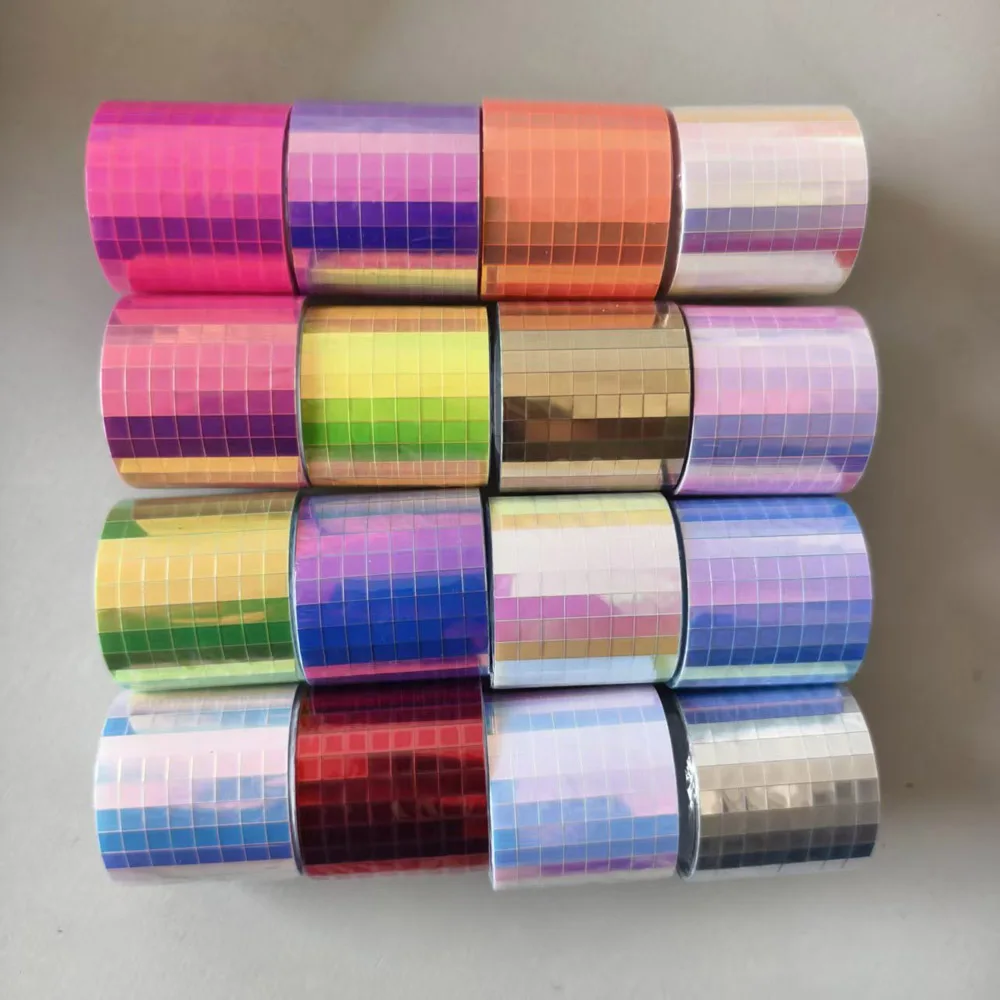 4x100cm Creative DIY Glass Mirror Stickers Mosaic Glass Self-adhesive Mirror Wall Stickers 3D Background Wall Mirror Decoration