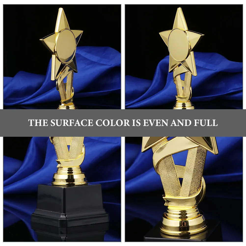 

2pcs Plastic For Competition Award Decor Party Favors Winner Tournament Trophies Awards s Race Trophy Trophy Cup