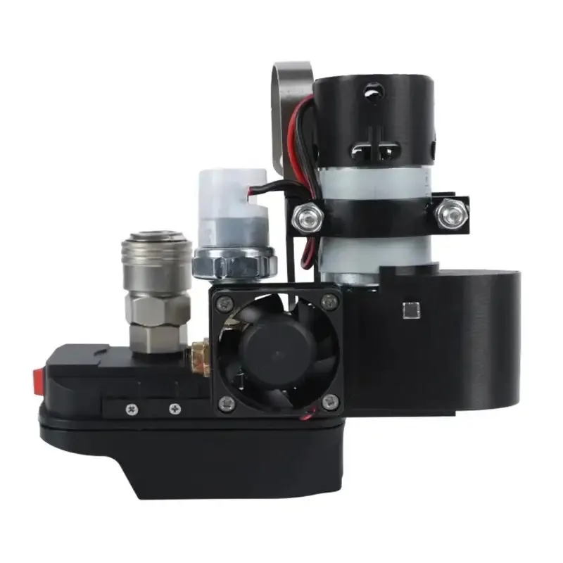 Professional Mini Small Lithium Electric Pump Car Mounted Industrial Compressor Parts for Woodworking DIY Metal Material