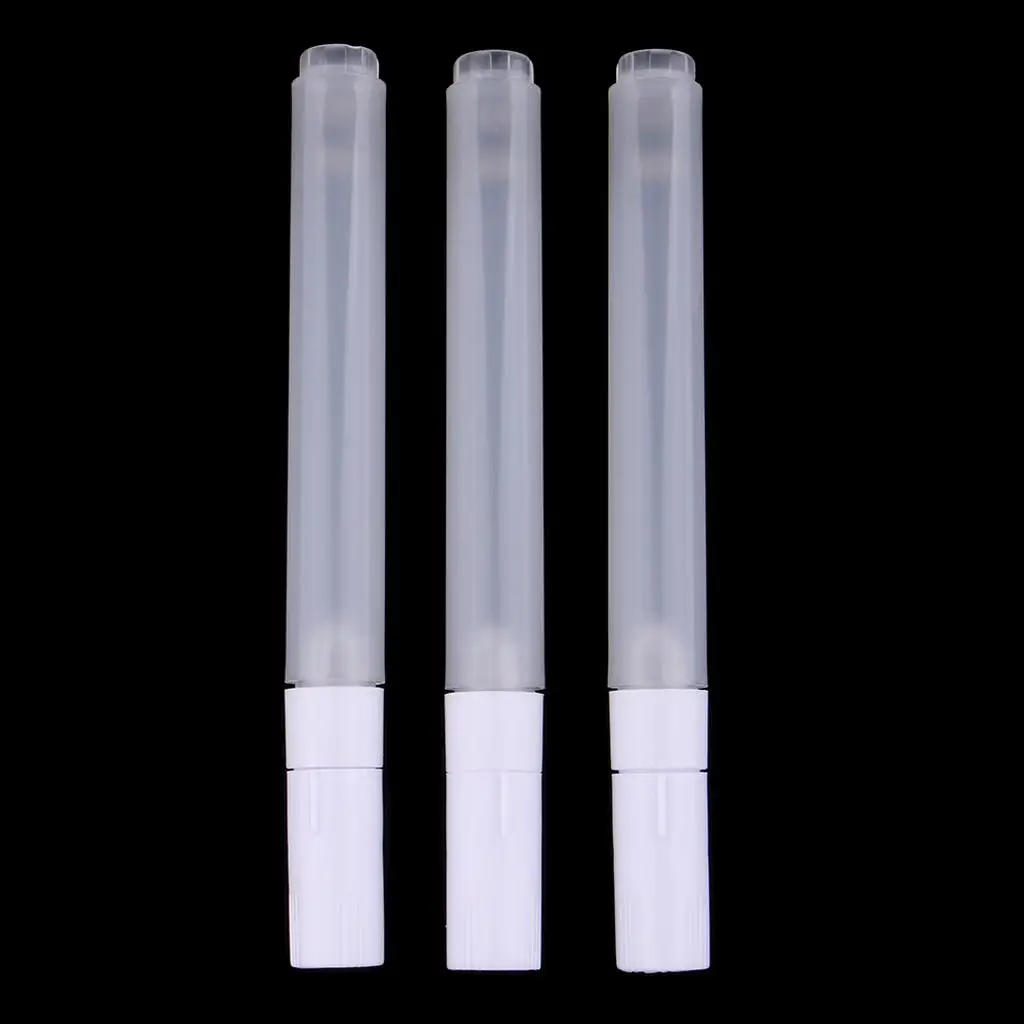 Medium Tip Blank Marker Pen Tube Art Drawing Supply for Acrylic Watercolor Oil Paint Refill