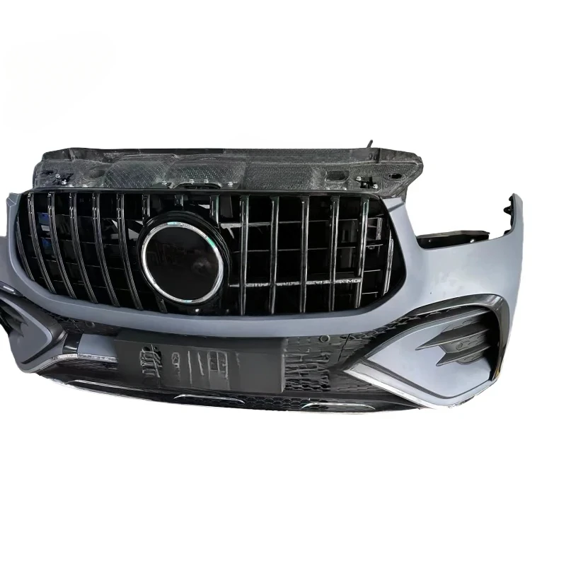 

For Mercedes-Benz GLE Class W167 Factory Wholesale Used Front Bumper Kit Plastic Bolt-On Replacement White/Black Universal