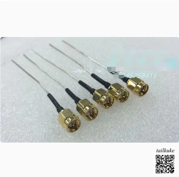 Copper Tube Semi Steel SMA-JB-1 RF Line High-frequency SMA Male Single Head SFT50-1 Ultra-fine AP Signal Testing Line