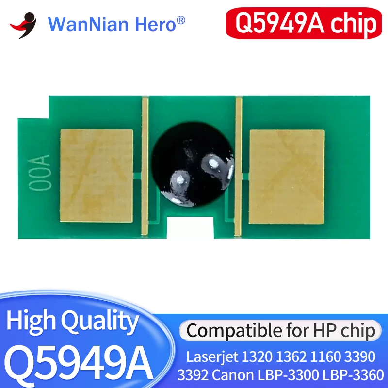 5/10PCS Q5949A 49A Q5949 toner cartridge chip For HP LaserJet 1160 1160le 3390 3392 1320 1320n 1320nw 1320t 1320tn powder reset