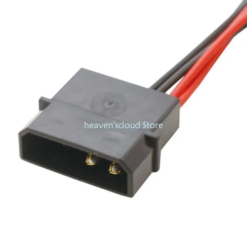 Y88B IDE Molex 4 핀에서 작은 4pin 3 4 팬 Y 스플리터 확장 전원 케이블 4.9in