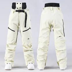 2024 Mountain Sport Woman Snowboard Overalls Windproof Men Skiing Pants Outdoor Snow Trousers Hiking Waterproof Warm Ski Clothes