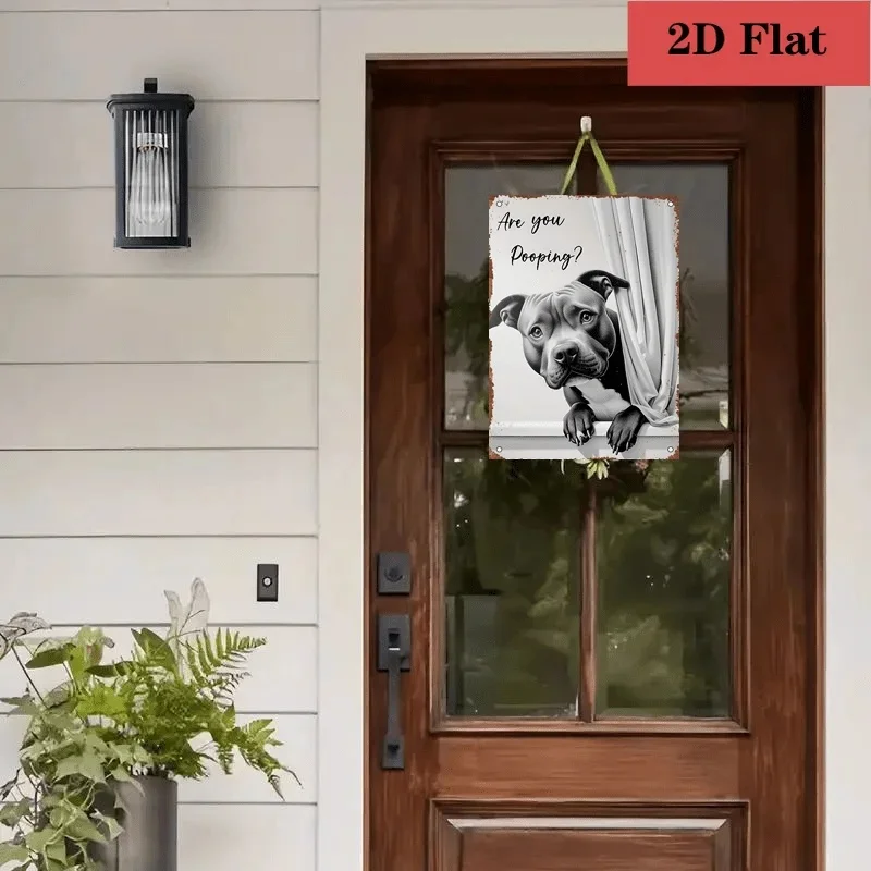 Vintage Metal Wall Sign 
