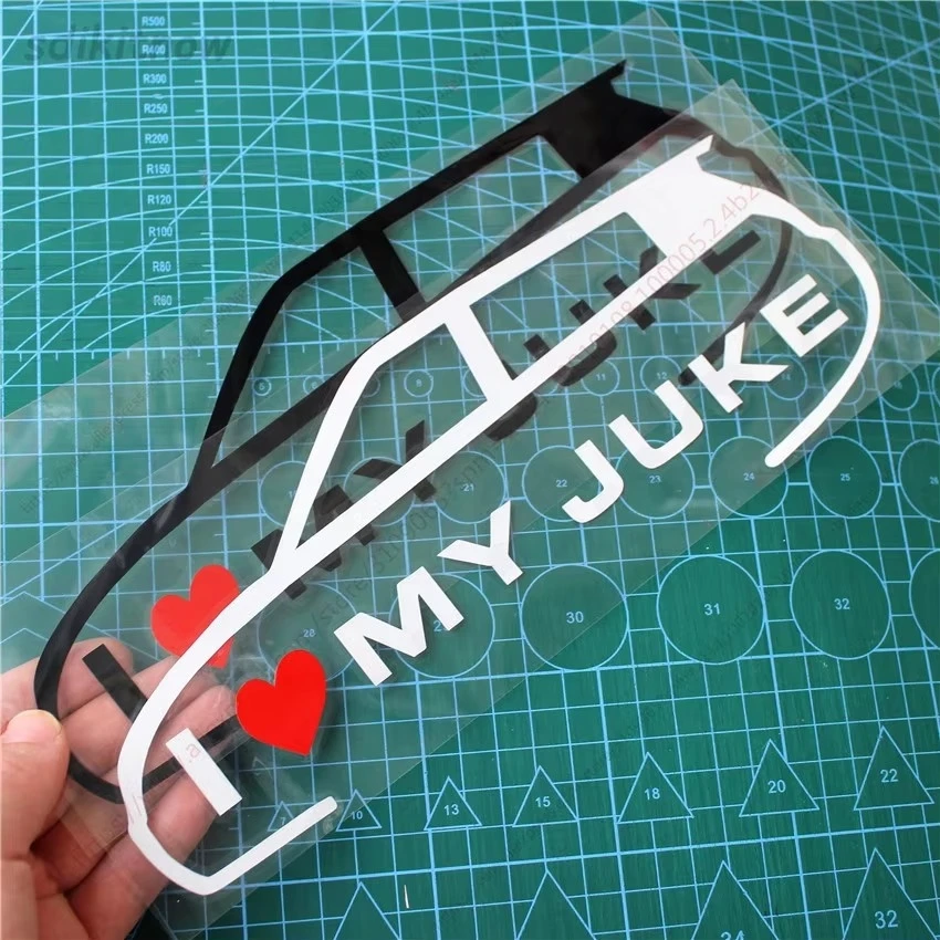 Sports Vinyl Decal Waterproof SUV FWD 4WD Window Styling Accessory for Nissan Juke Nismo RS Visia Acenta Tekna 2019 2021 2026