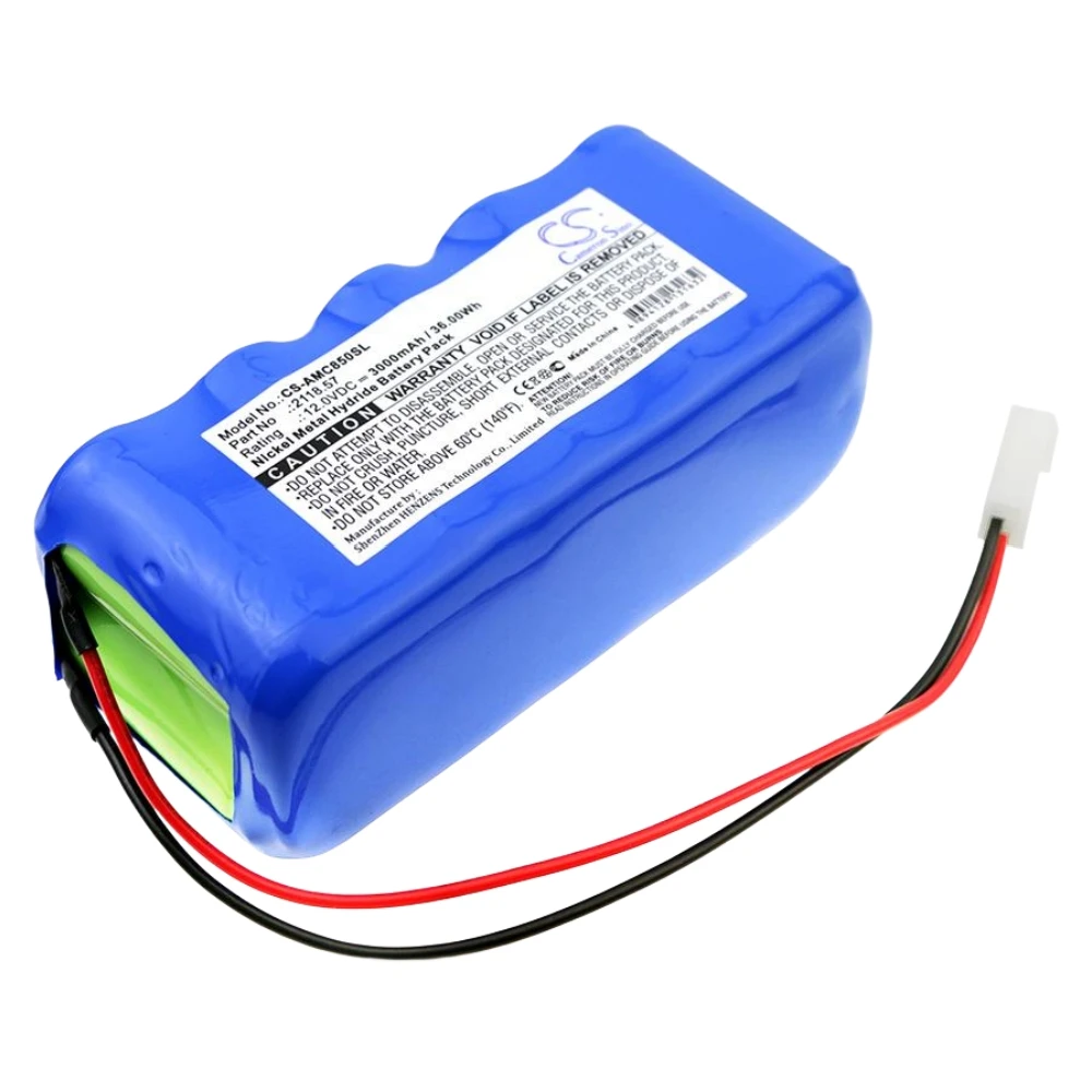 

Ni-MH Equipment, Survey, Test Battery for AEMC, 12.0V, 3000mAh, Compatible Models: 8500, Digital Transformer Ratiometer,DTR-8500