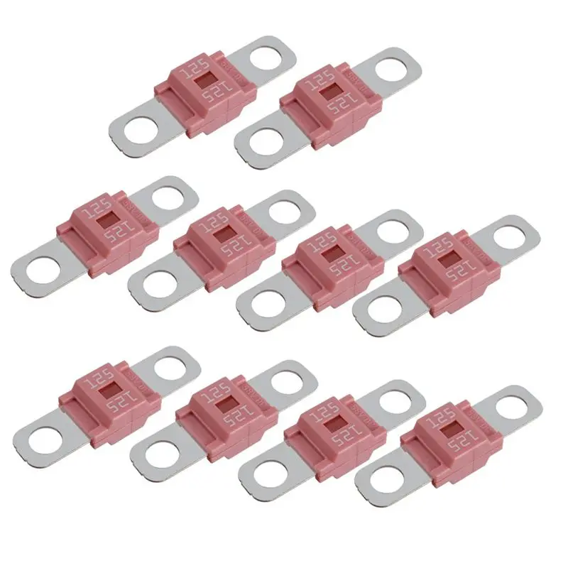HOT-AMI/Midi Fuse High Current Fuse Bolt-On Fuse For Cars, Trucks, Construction Vehicles, Buses, Caravans (10Pc),AMI/Midi Fuse H