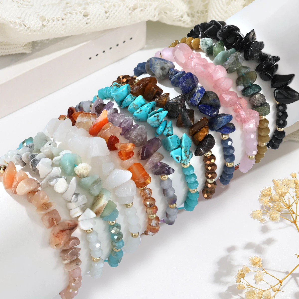 Thumbnail 2 - #9 Natural Stone Bead Bracelets List of Top Picks