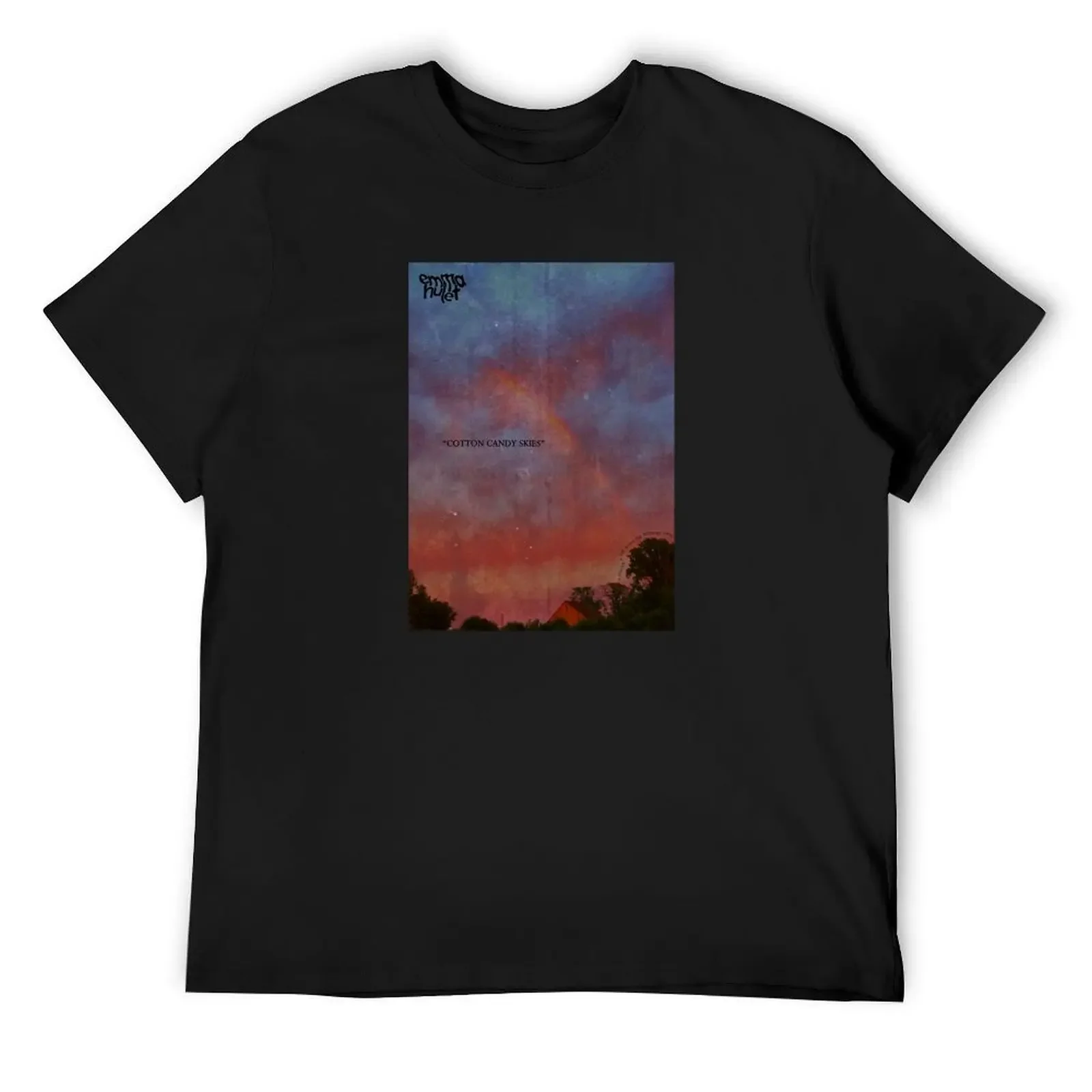 Cotton Candy Skies T-Shirt oversized sweat street wear Men's t-shirts