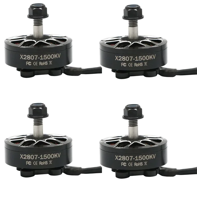 4 szt. silnik bezszczotkowy Uangel X2807 2807 1300KV 4S 1500KV 1700KV 6S do dronów FPV Freestyle 7 cali dalekiego zasięgu LR7 DIY Parts