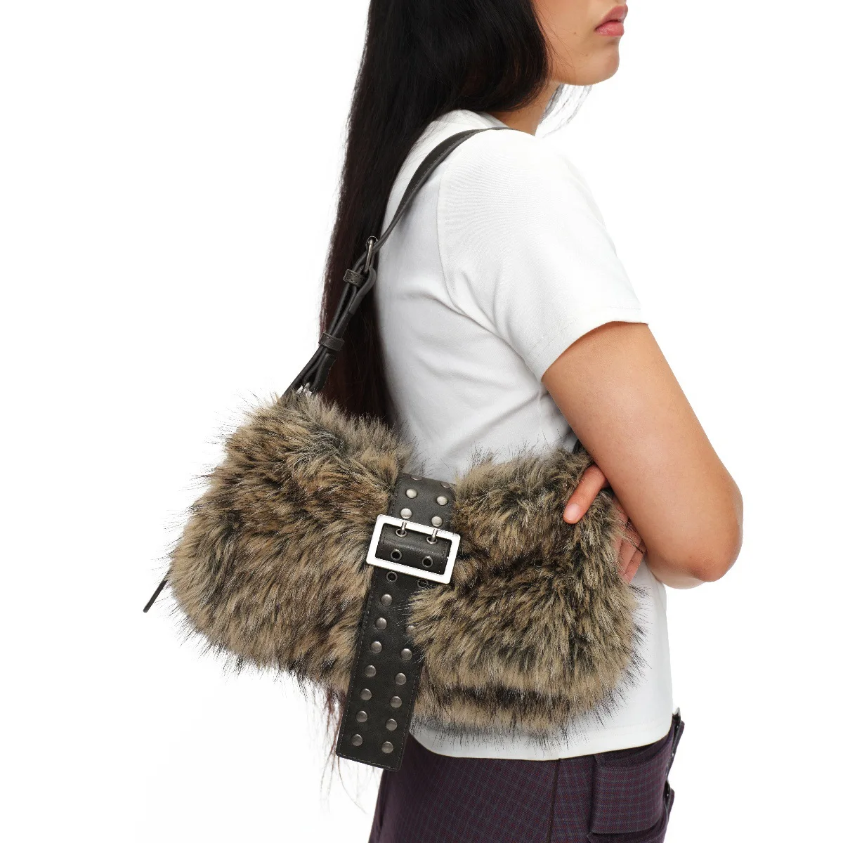 Thumbnail 2 - #87 Best Faux Fur Shoulder Bags to Buy In 2026