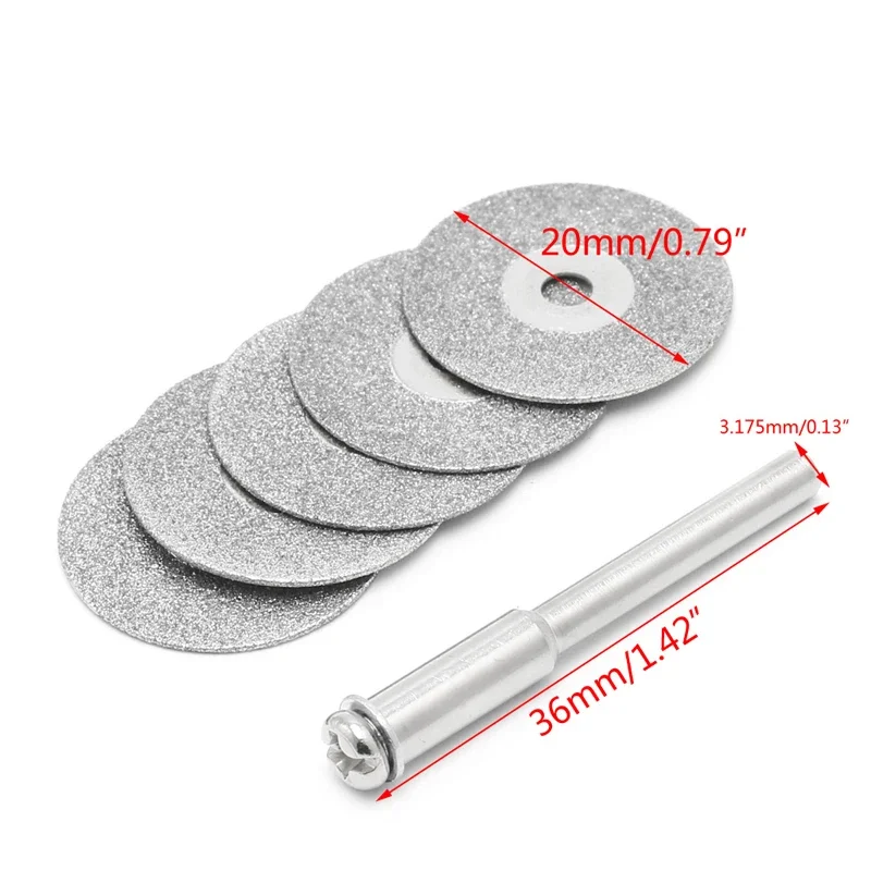 

5pcs/lot Accessories Diamond Grinding Wheel Circular Cutting Disc Rotary Tool Diamond Discs