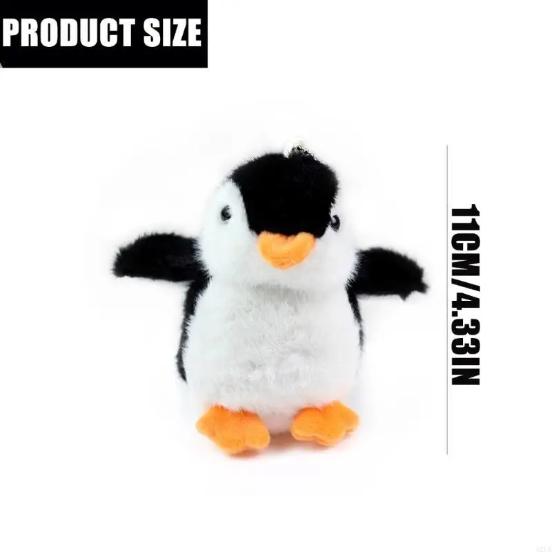 6 Chiếc Phổ Biến Chim Cánh Cụt Sang Trọng Móc Khóa Lô Trang Trí Thú Nhồi Bông Mềm Đồ Chơi Dành Cho Trẻ Ngày Lễ Tặng