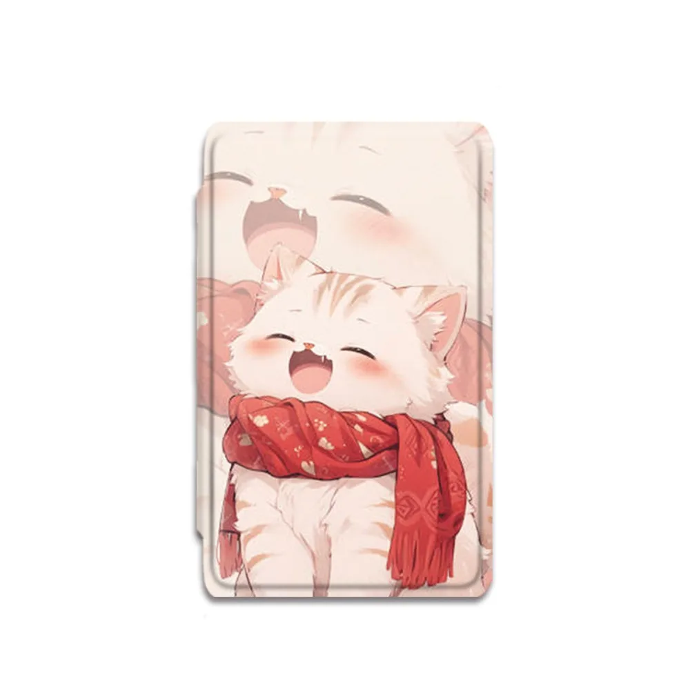 Premium Cute Cat Kitty Magnetic Case Aesthetic Anti-fall Protective Cover Anti Scratch Shockproof Folio Shell for XTEINK X4/X3