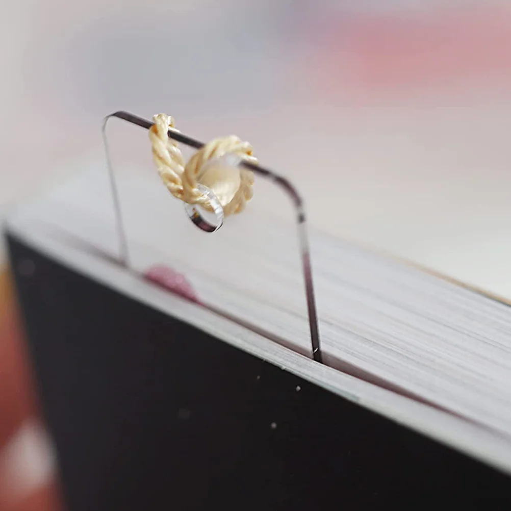 

1Set Bookmarks Tassels Blank Acrylic Exquisite Reading Page Marker Gift Creative Unique Design Bookmarks Acrylic Bookmark