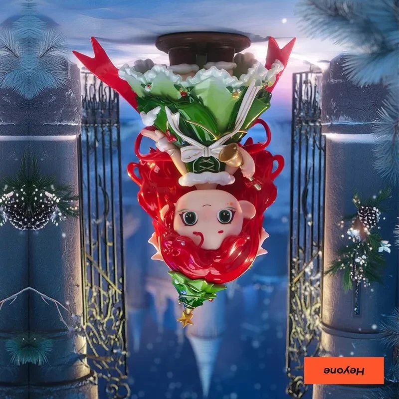 Heyone-Joy Christmas Secret Ball Series Blind Box Original Toys Guess Bag Mystery Box Doll Anime Figure Ornament