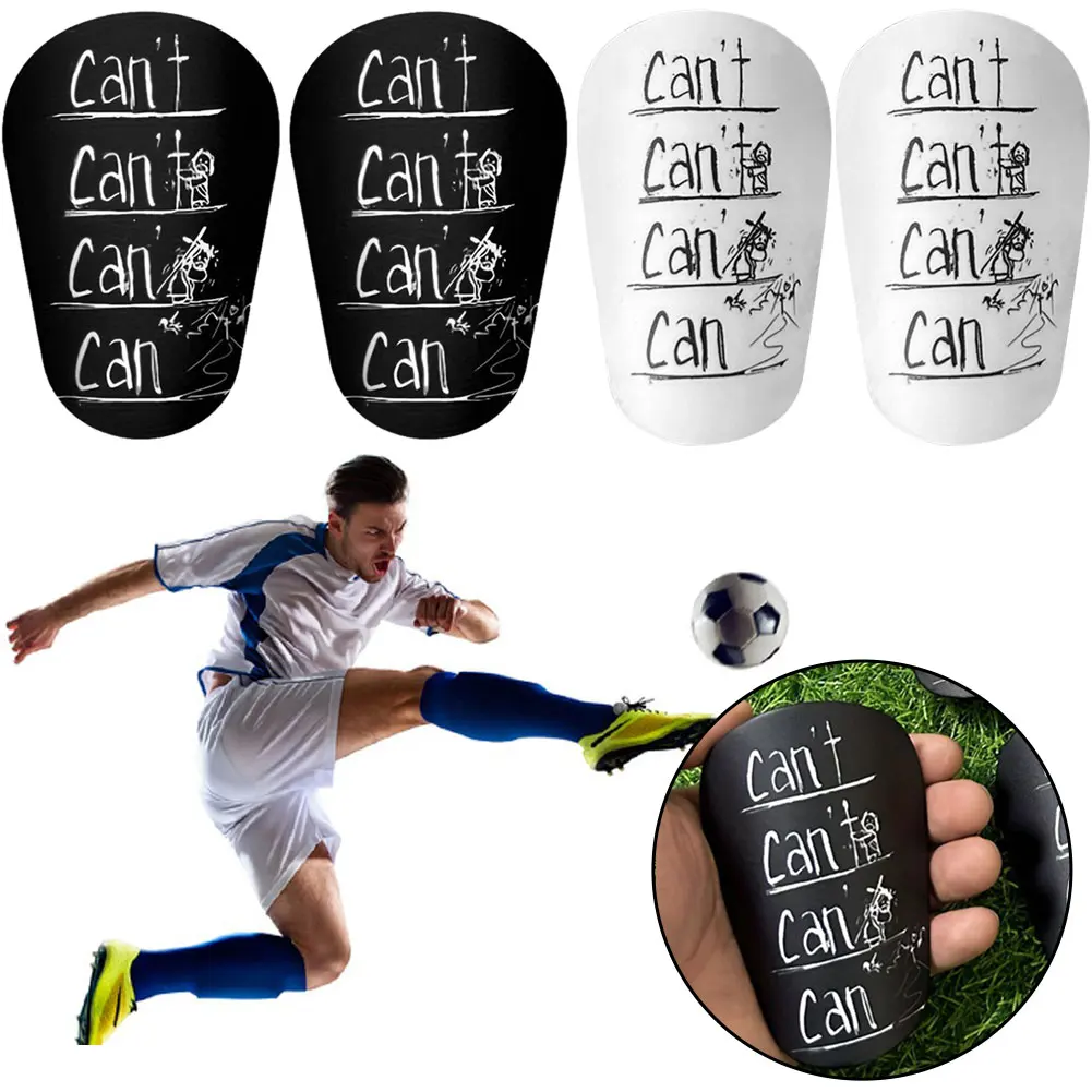 Mini Shin Pads Wear-resistant Shock Absorbing Soccer Leg Protector Football Training Shin Guards Soccer Training Shank Board