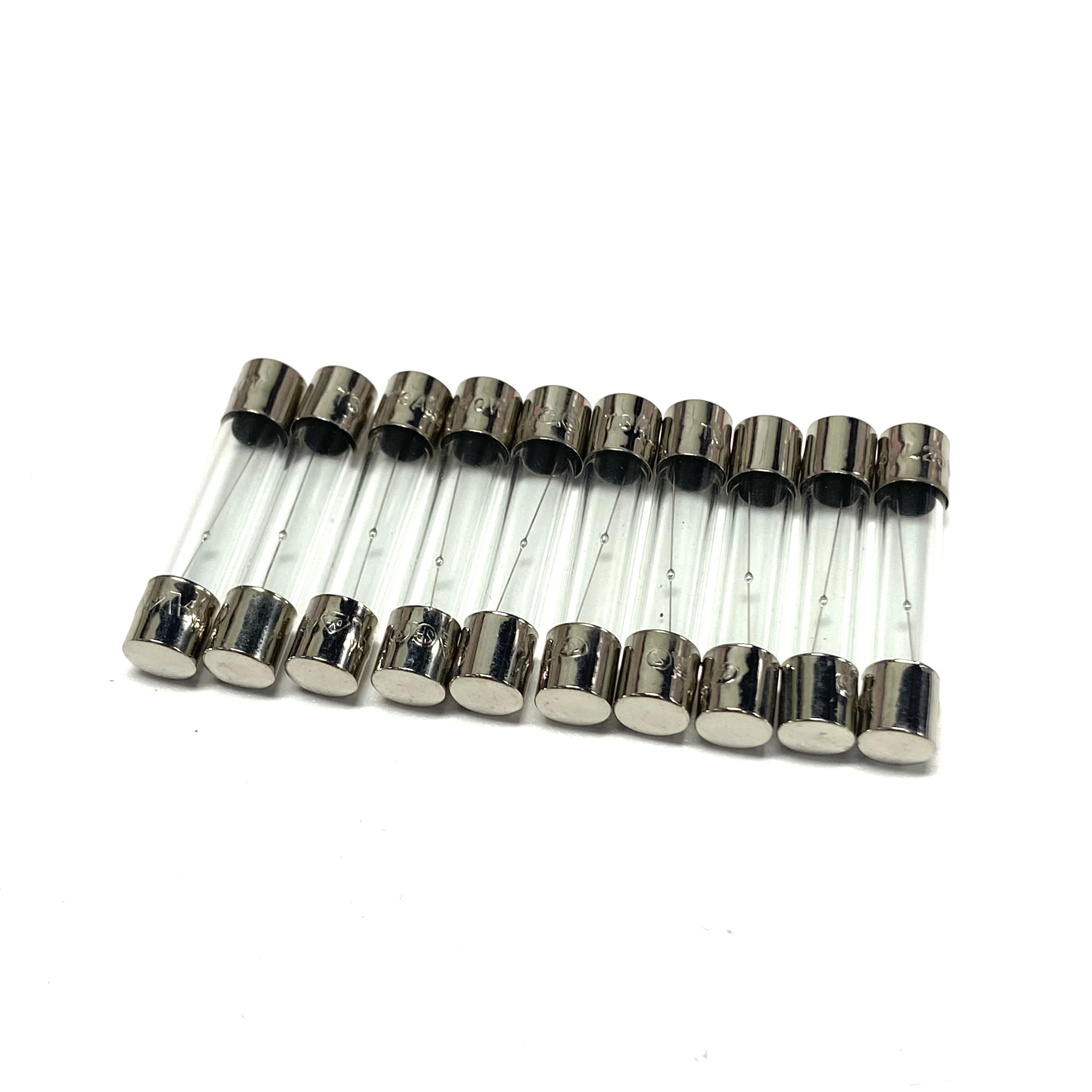 6X30MM Fuse Slow Break 250V Microwave Power 6*30MM T1A/2A 3A 8A10A Delayed Slow Melting Tin Balls 10pcs/lot