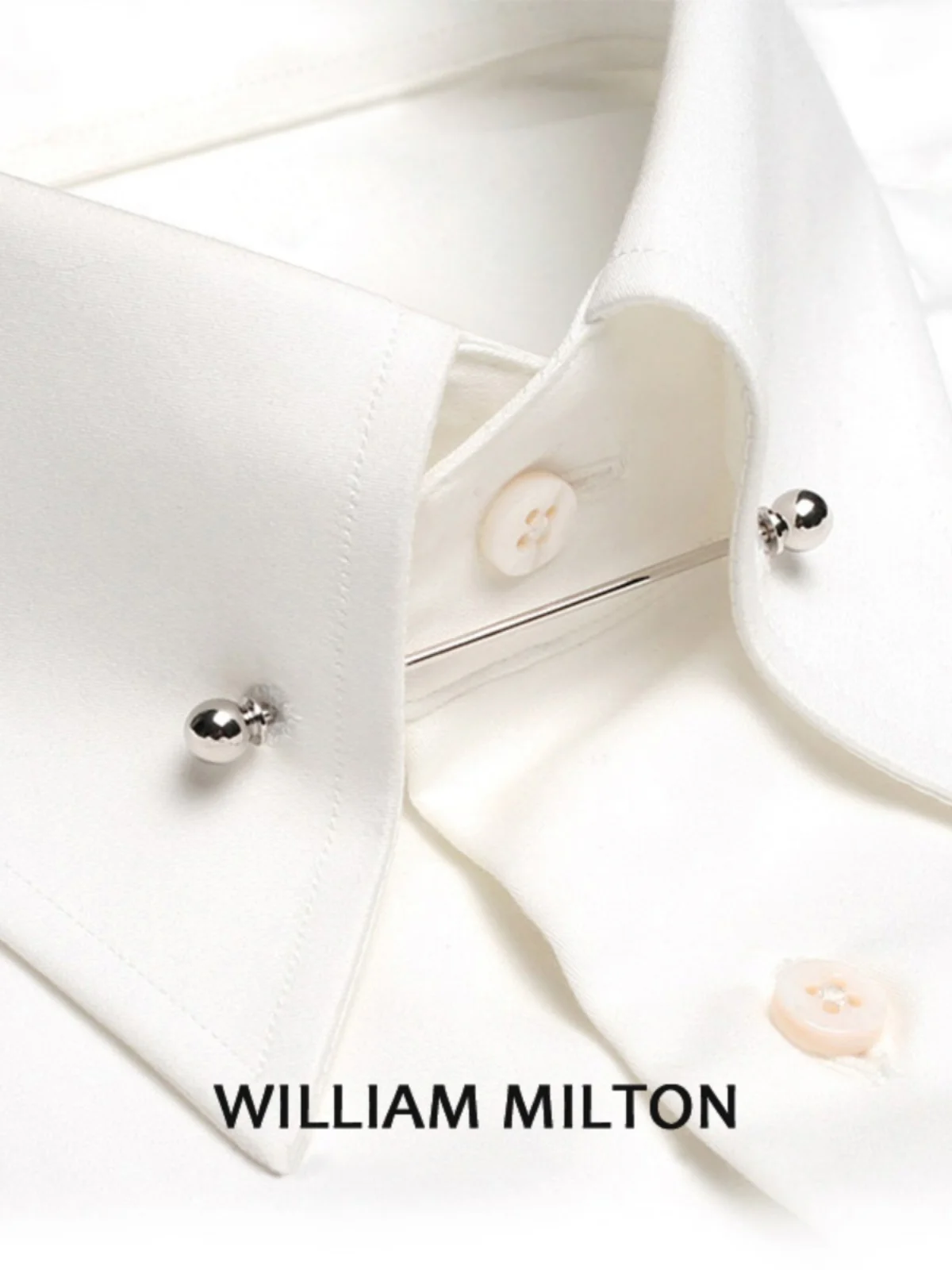 camisa-de-hombre-william-milton-con-cuello-en-espiral-boton-redondo-clip-para-cuello-de-camisa-color-puro-informal-verano